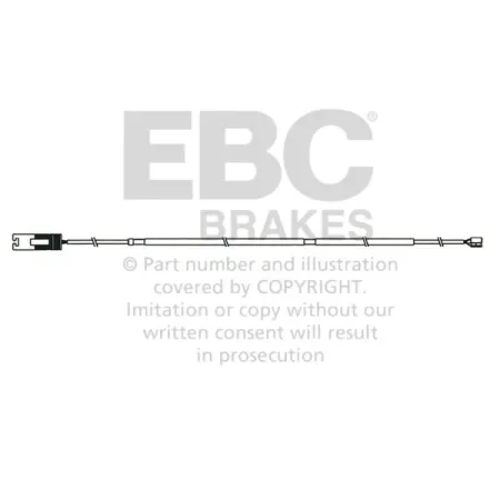 EFA122 Czujnik zużycia klocków hamulcowych EBC Brakes MG ZT Rover 75 ZTT