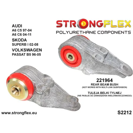 221964B: Tuleja belki tylnej