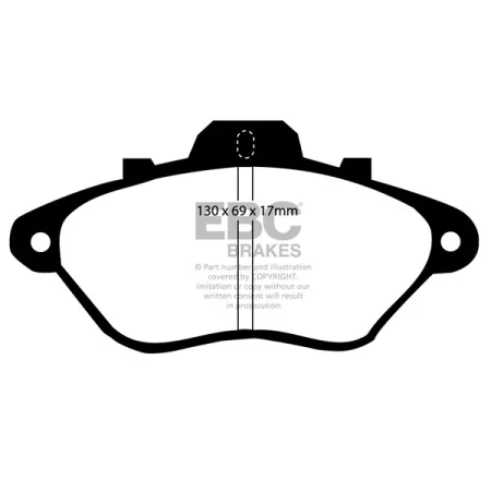 DP794 Klocki hamulcowe ULTIMAX2 EBC Brakes Citroen XM Saloon