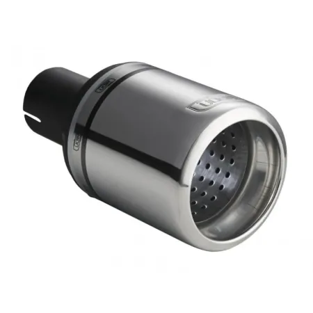 Uniwersalna końcówka tłumika okrągła 100mm długość 120mm średnica montażowa 45mm