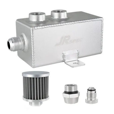 Oil Catch Tank JRspec 1L wejścia AN10 z filtrem