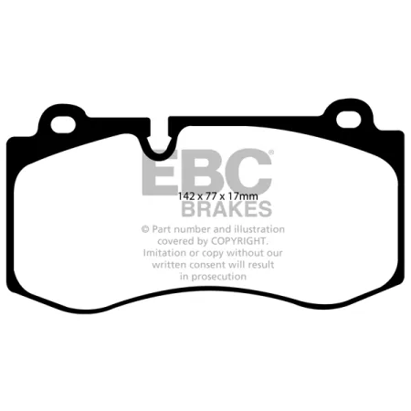 DP1943 Klocki hamulcowe ULTIMAX2 EBC Brakes