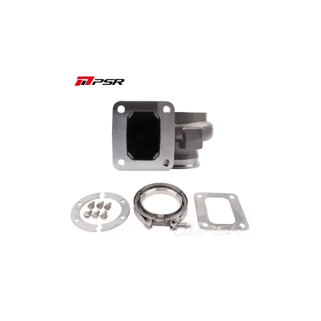 Pulsar PSR PTX35 Turbine Housing for 3576 / 3582 Turbos Stainless STeel T4 Open V-Band Outlet 0.63A/R