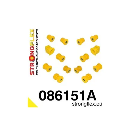 086151A: Zestaw poliuretanowy tylnego zawieszenia SPORT AP1 Honda S2000 AP1