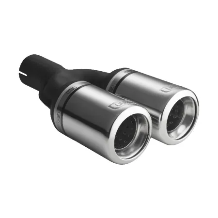 Uniwersalna końcówka tłumika okrągła 80mm długość 200mm średnica montażowa 50mm