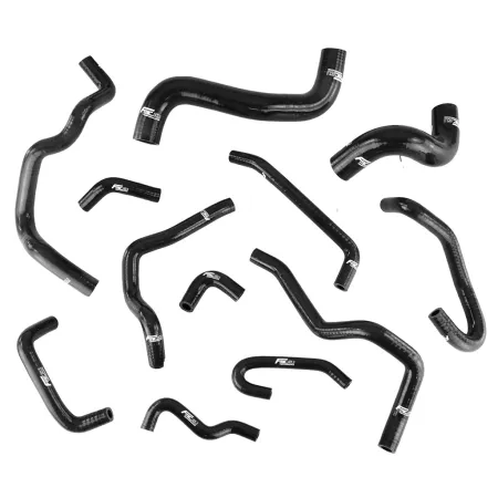 Zestaw Przewodów Silikonowych do Układu Chłodzenia FMIC.EU Subaru Legacy 2.5 2009-2012 - Czarny