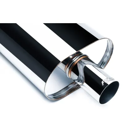 Tłumik przelotowy owalny FMIC.Pro 350mm 76/76mm