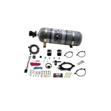 Nitrous Plate System LT4 Supercharged with 12Lb Carbon Bottle for Chevrolet Corvette/Camaro/Cts-v 6.2L Nitrous Express NX 20961-12