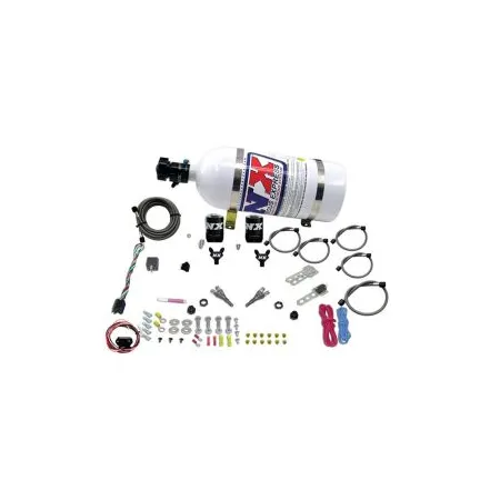 Dual Nozzle (35-150Hp) with 10Lb Bottle for Nissan / Infiniti Nitrous Express NX 20716-10