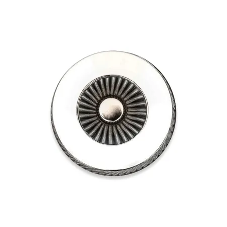 Stożkowy filtr powietrza - średnica montażowa 89mm srebrny