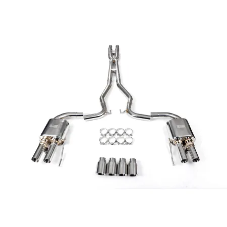 Aktywny układ wydechowy z klapami Cat-Back FMIC.Pro Ford Mustang GT 5.0 V8 S550 2018-2023