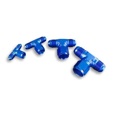 Trójnik męski/żeński/męski AN6/AN6/AN6 Niebieski