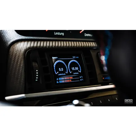 CANchecked Wyświetlacz parametrów MFD28 GEN2 BMW F20 F21 F22 F23 F30 F31 F32 F33 F34 F35 F36 F80 F81 F82 F87 2011 - 2021