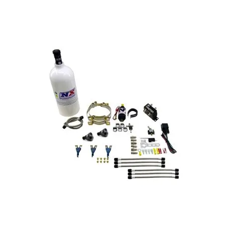 Three Cylinder Proton System with 2.5Lb Bottle Nitrous Express NX61027-2.5P