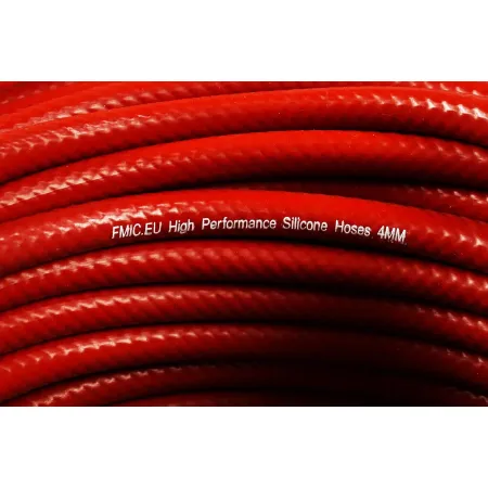 Przewód podciśnienia Vacuum zbrojony 3mm Fmic.Pro Czerwony