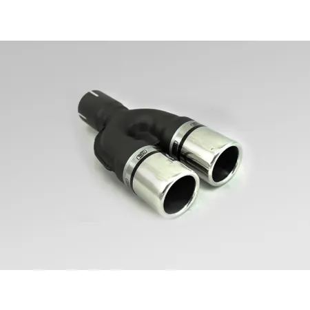 Uniwersalna końcówka tłumika okrągła 60mm długość 170mm średnica montażowa 55mm