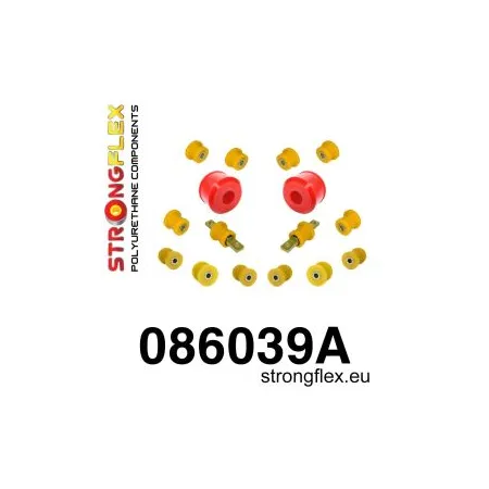 086039A: Zestaw poliuretanowy zawieszenia tylnego SPORT Rover 400