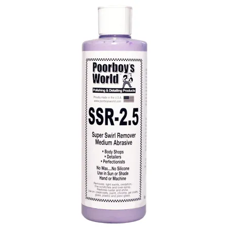 POORBOY'S WORLD SSR 2.5 Medium Super Swirl Remover 473ml