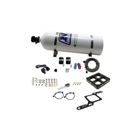 Billet Crossbar Plate System Dry Dual Stage 100-1000HP 4500 Flange 15LB Nitrous Express NX 66247-15