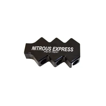 6 Port Distribution Block -8 ORB Inlet -6 Flair Outlets Nitrous Express NX 15241