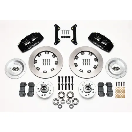 Wilwood 140-10738 Zestaw Hamulców Przednich Forged Dynapro 6 Hub 12.19 czarny Cadillac Chevrolet GMC Pontiac