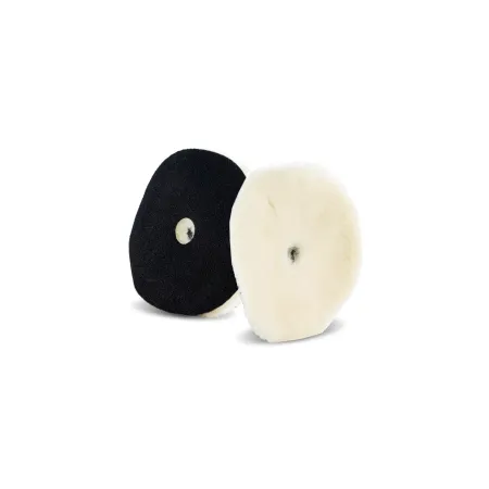 LAKE COUNTRY 130mm Extra Cut Low Lint Prewashed Knitted Lambswool Pad LL-525-EC