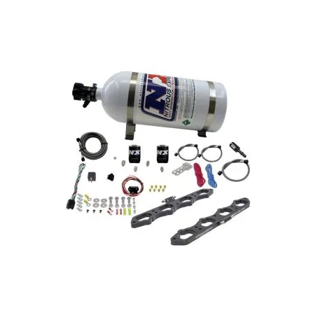 Direct Port Plate System with 10Lb Bottle for Ford Coyote Engine Nitrous Express NX 20956-10