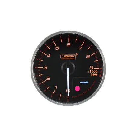 Wskaźnik Prosport Premium Obrotomierz 52mm bursztynowy