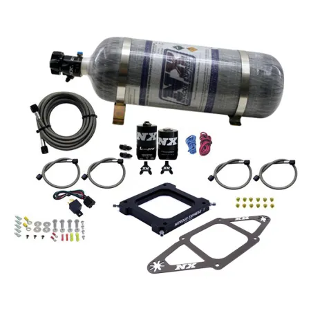 4500 Assassin Plate Gasoline RNC 250-750Hp with 12Lb Carbon Bottle Nitrous Express NX 67570-12