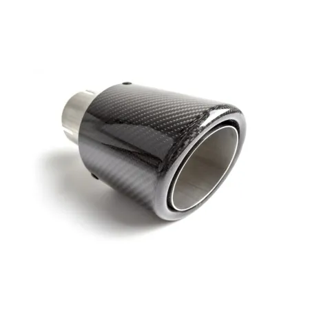 Uniwersalna końcówka tłumika okrągła 90mm długość 160mm średnica montażowa 55mm