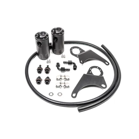 Dual Catch Can Kit for Mitsubishi EVO 8-9 Fluid Lock Radium Engineering