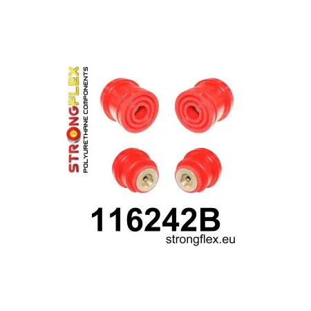 116242B: Zestaw tulei tylnego wózka