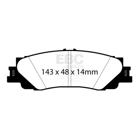 DP52461NDX Klocki hamulcowe BLUESTUFF NDX EBC Brakes