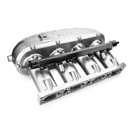 RTMG Performance Aluminiowy Kolektor Dolotowy Billet V2 Delete Kit i Listwa Paliwowa 2.0 TSI TFSI EA888 Gen 4 Srebrny