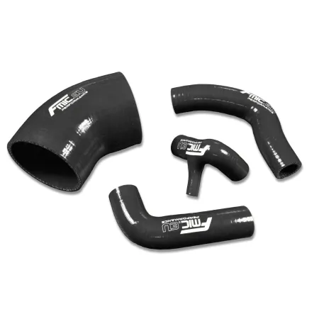 Zestaw Przewodów Silikonowych do Układu Chłodzenia FMIC.EU Mercedes Benz C200K W203 Coupe Sport Kompressor 2001-2007 - Czarny