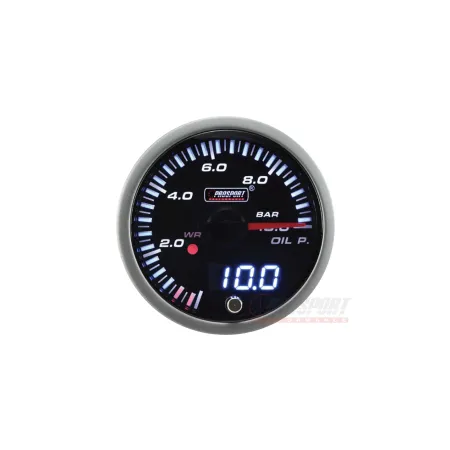Prosport JDM Series 52mm - Oil Pressure Gauge with Electrical Sensor
