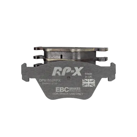 DP81552RPX Sportowe klocki hamulcowe RP-X Racing EBC Brakes BMW 3 Series E46 330 3 Series X 4WD E46 330 5 Series X 4WD E34 525 5 Series E39 520 5 Seri