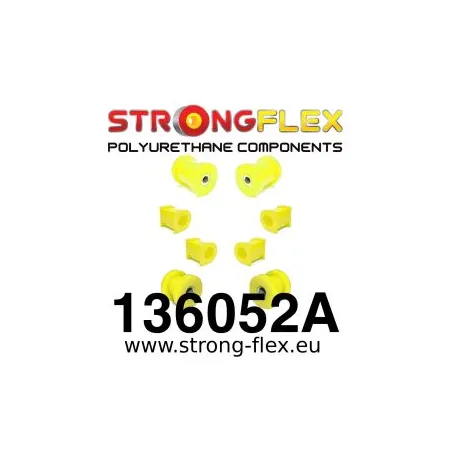 136052A: Zestaw poliuretanowy przedniego zawieszenia SPORT Opel Corsa B