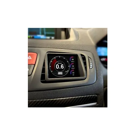CANchecked Display MFD32 Gen2 with VAG OBD-cable for Renault Megane MK3 RHD 08-16