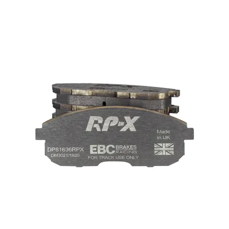 DP81636RPX Sportowe klocki hamulcowe RP-X Racing EBC Brakes Nissan Pulsar Stagea M35 350Z Infiniti G20 G35 I30 I35 Nissan Altima Cube Juke Maxima Sent