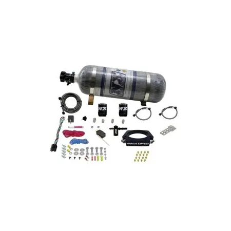 Nitrous Plate System with 12Lb Carbon Bottle for Chevrolet Corvette C8 LT2 Nitrous Express NX 20962-12