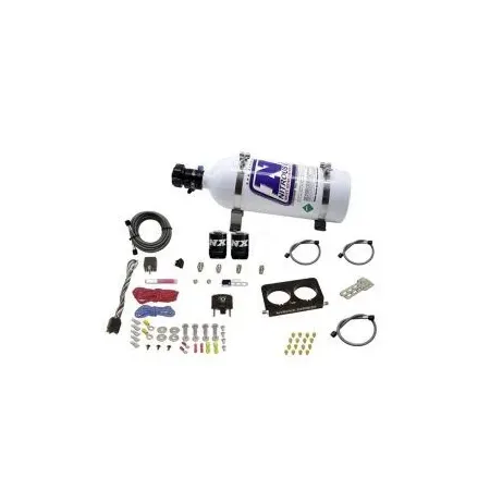 4 Valve Nitrous Plate System-Stock Throttle Body with 5Lb Bottle for Ford Nitrous Express NX 20950D-05