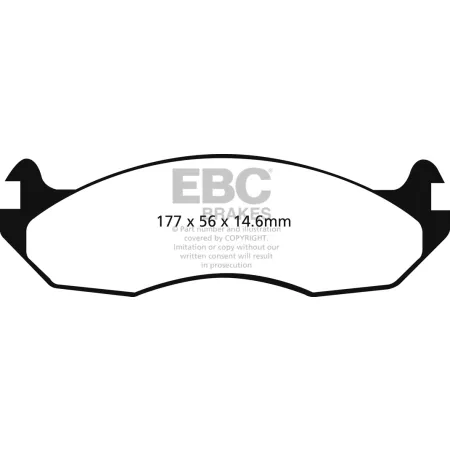 DP61782 Klocki hamulcowe GREENSTUFF EBC Brakes Hummer H1 Alpha