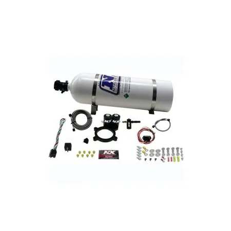 Nitrous Plate System with 15Lb Bottle for GM 5.3L Truck 2014+ Nitrous Express NX 20936-15