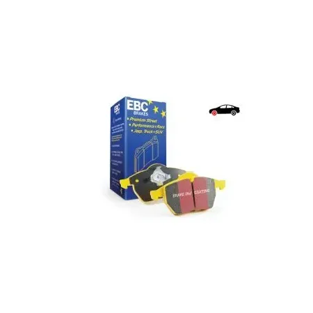 DP42307R Klocki hamulcowe YELLOWSTUFF EBC Brakes Porsche 718 Spyder 982 Boxster 718 Cayman 718 Porsche 911 991/2 Boxster 718 Cayman 718 911 991/2 Carr