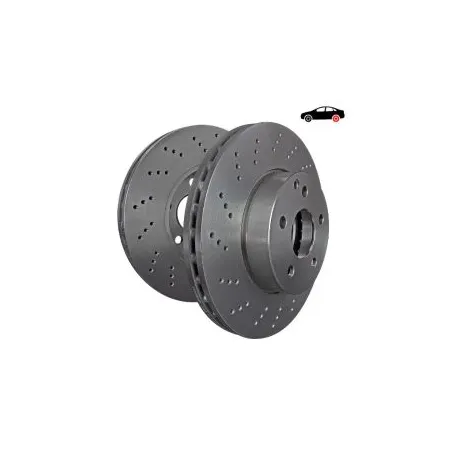 D1441D Premium Tarcze hamulcowe EBC Brakes Porsche Boxster 986 Boxster 987 Cayman 987 Boxster 986 S Boxster 987 S Cayman 987 S