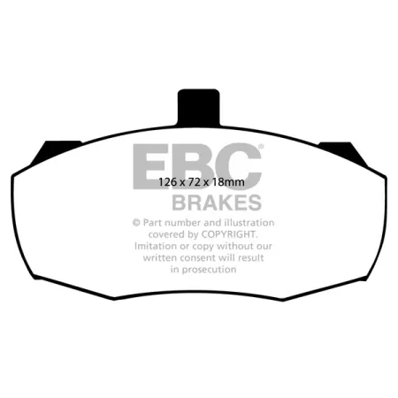 DP462 Klocki hamulcowe ULTIMAX2 EBC Brakes Dodge UK COMMERCIAL 50 S46 50 S56 FREIGHT Rover Sherpa Van 350 Minibus Land Rover 110/130 LDV LEYLAND DAF 4