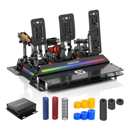Pedalbox Pedały SIMSONN Pro X Ultra Sim Pedały RGB Simracing Symulator
