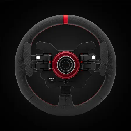 Skórzana Kierownica GT1 330mm Typ R SIMAGIC Łopatki Zmiany Biegów Symulator Simracing