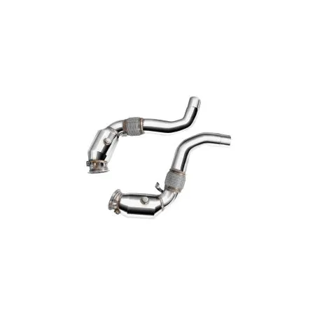 Downpipe FMIC.Pro BMW F15 F16 X5 50ix X6 50ix 4.0 4.4L N63B 2015-